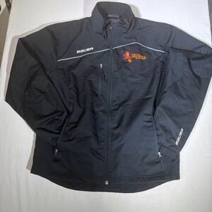 Bauer Black Performance Jacket with Logo